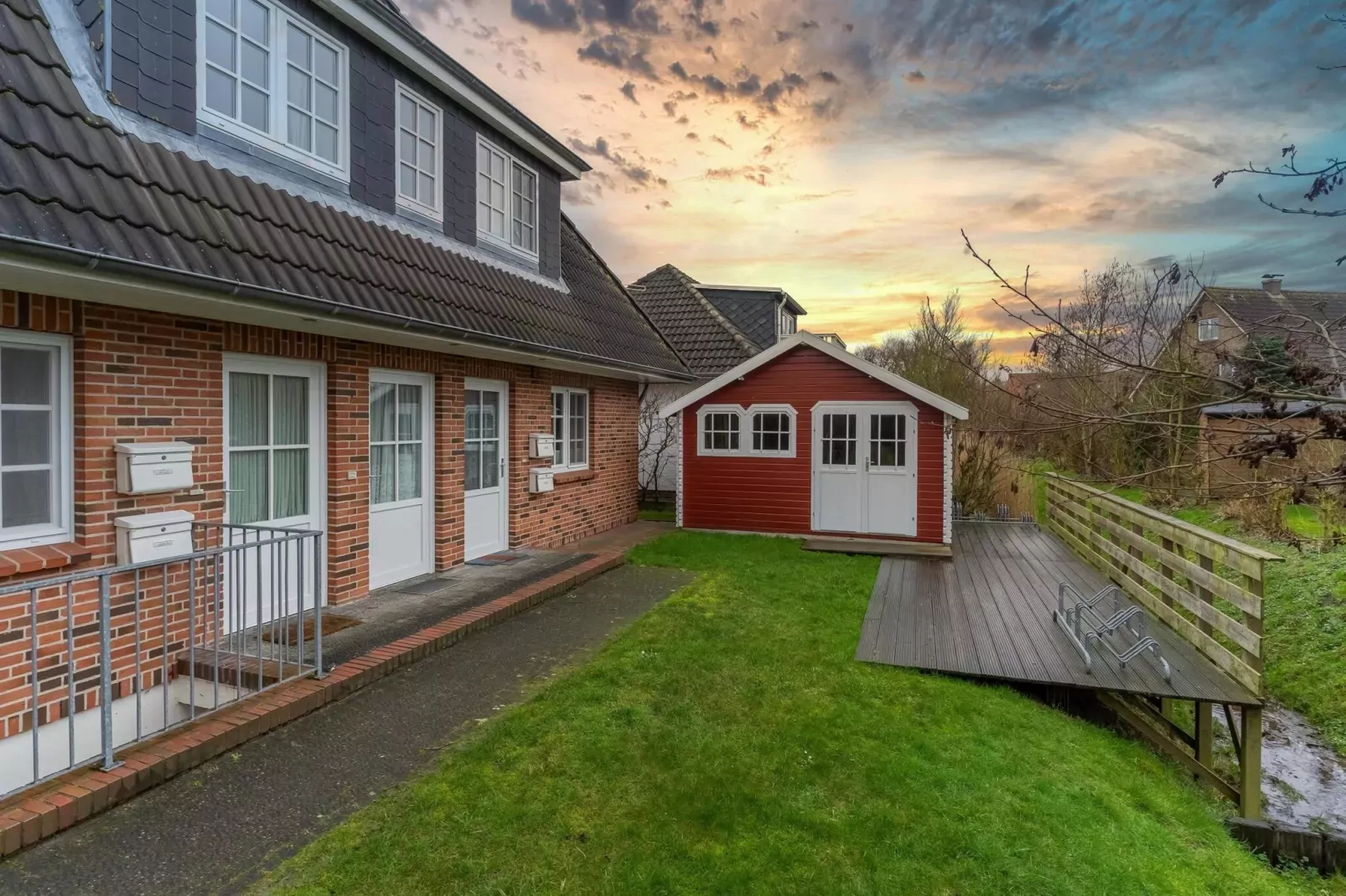 Haus Deichsfenne - Wohnung 3 / 3 Personen-Extérieur été