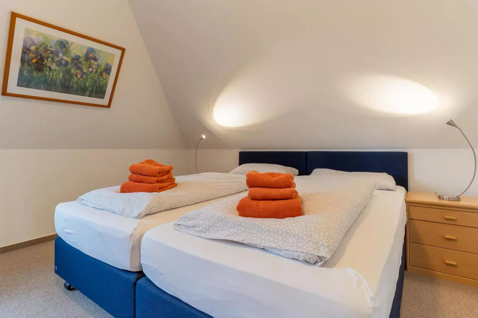 Haus Deichsfenne - Wohnung 3 / 3 Personen-Chambre