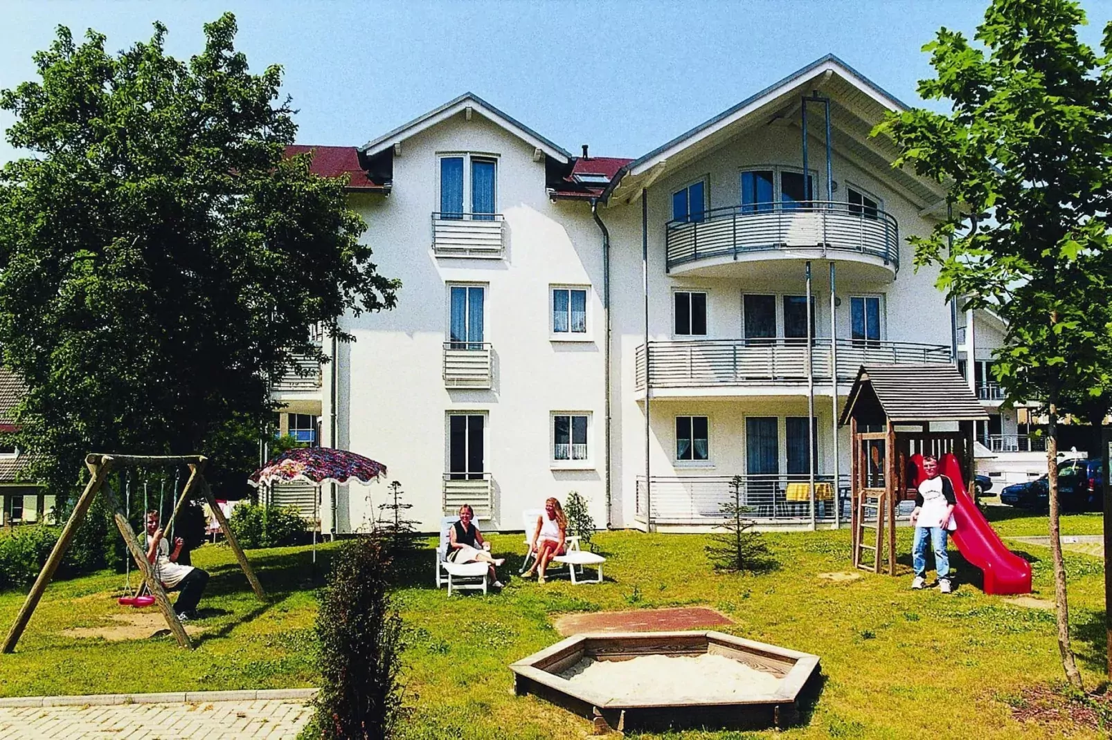 Villa Eintracht, Göhren-Typ B: 50 qm-Extérieur été