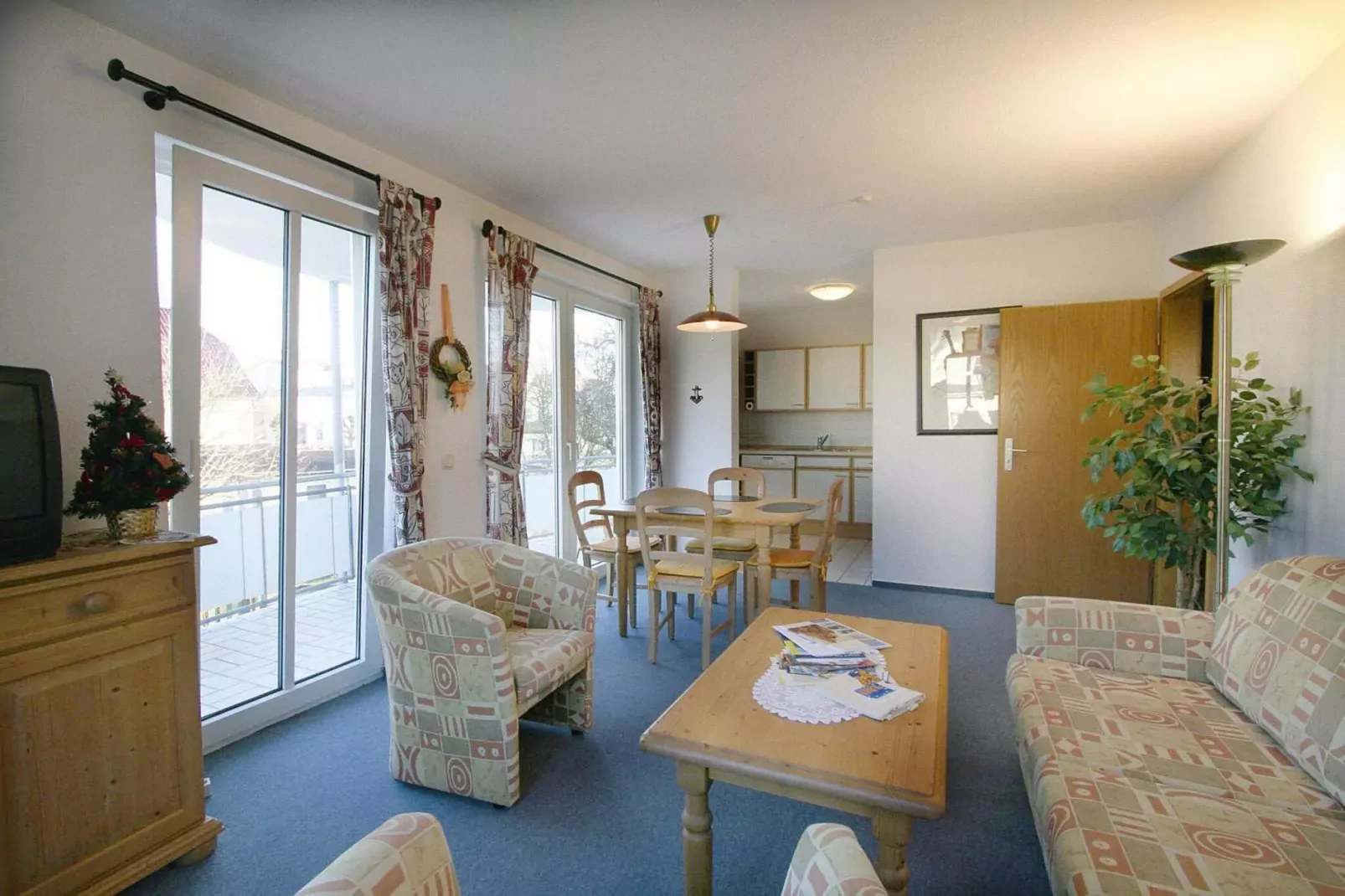 Villa Eintracht, Göhren-Typ B: 50 qm-Salon