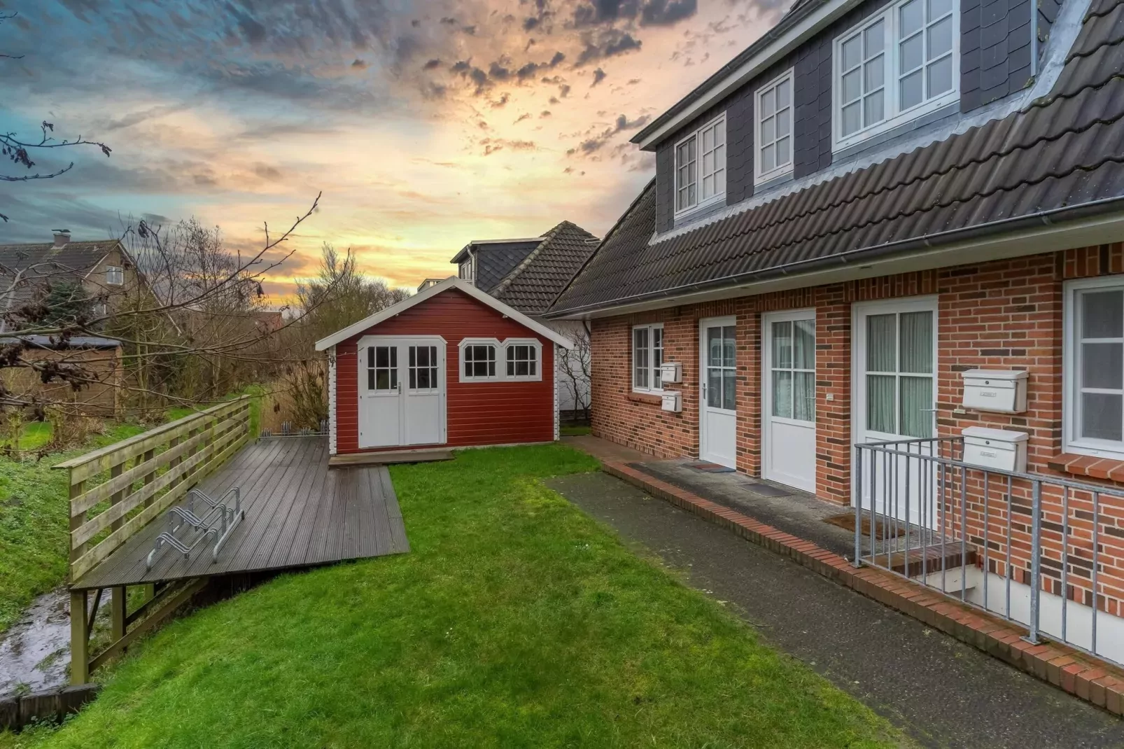 Haus Deichsfenne - Wohnung 3 / 3 Personen-Extérieur été