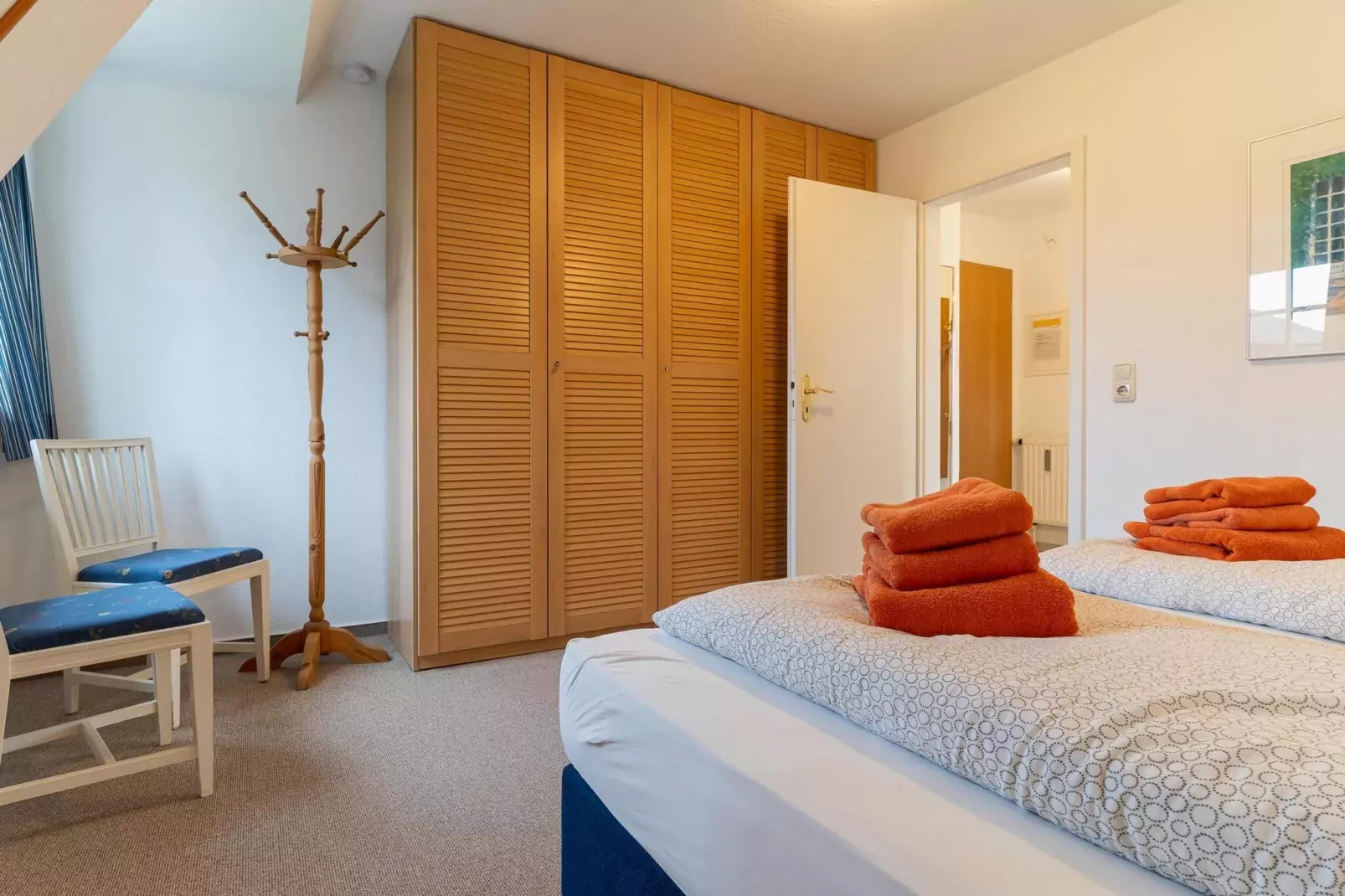 Haus Deichsfenne - Wohnung 3 / 3 Personen-Chambre