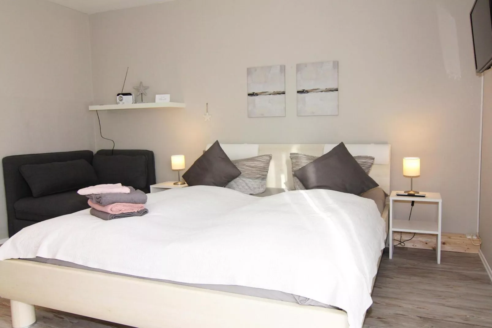 Ferienwohnung Kleiner Seestern Wiek-Wohnung 33-Bedroom