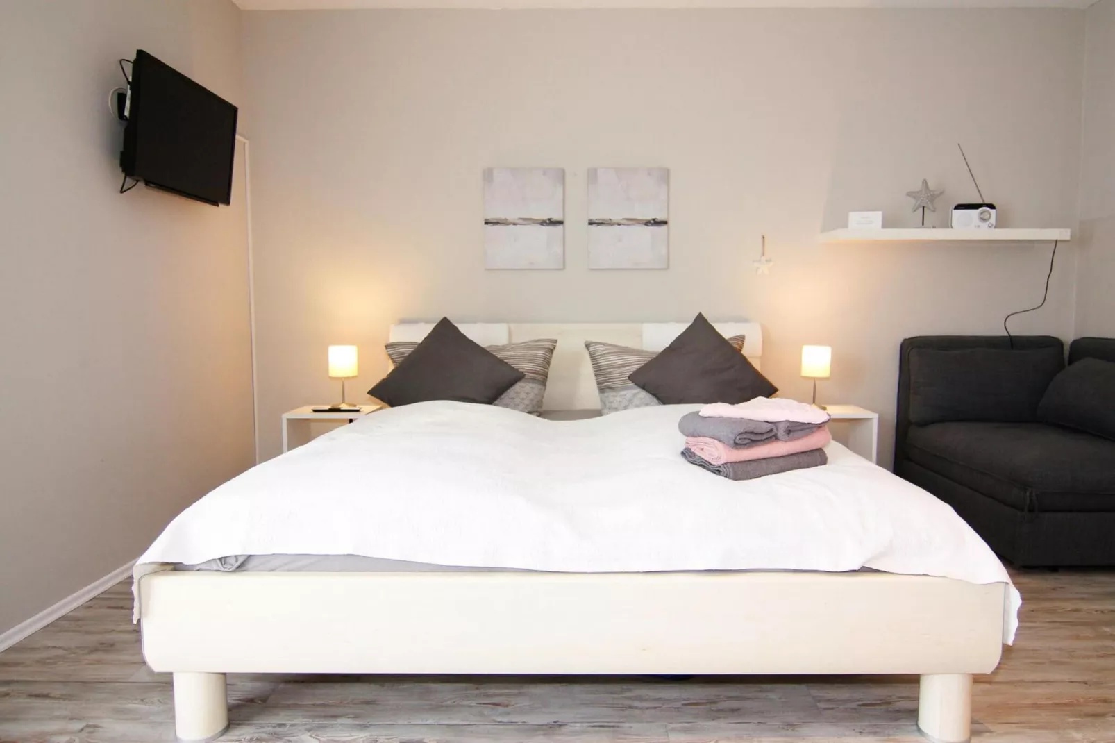Ferienwohnung Kleiner Seestern Wiek-Wohnung 33-Bedroom