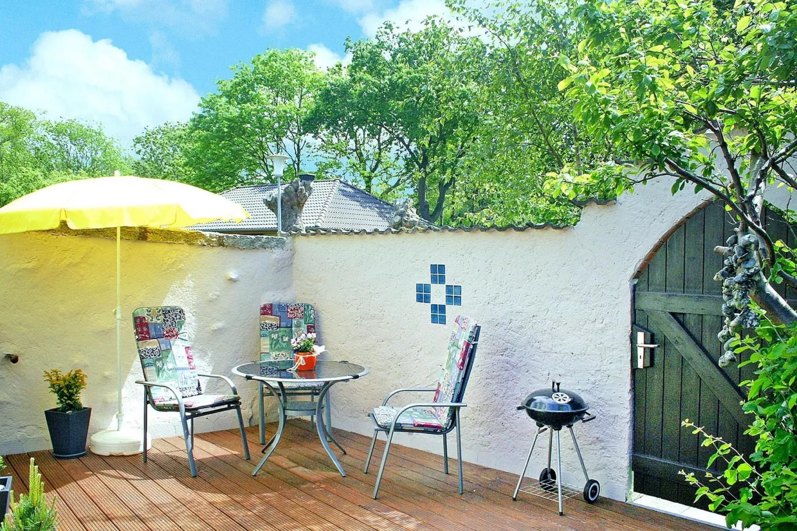 Ferienhaus Wiek-Terrace balcony