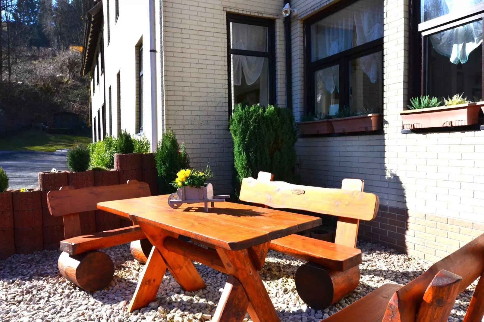 Ferienwohnung Veranda in Harz Wildemann-Terrace balcony