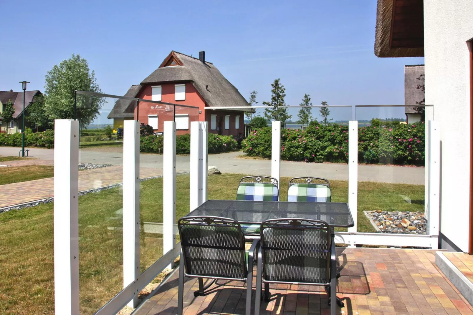 Ferienhaus Poseidon Vieregge - Am Breetzer Bodden 14 A-Terrace balcony
