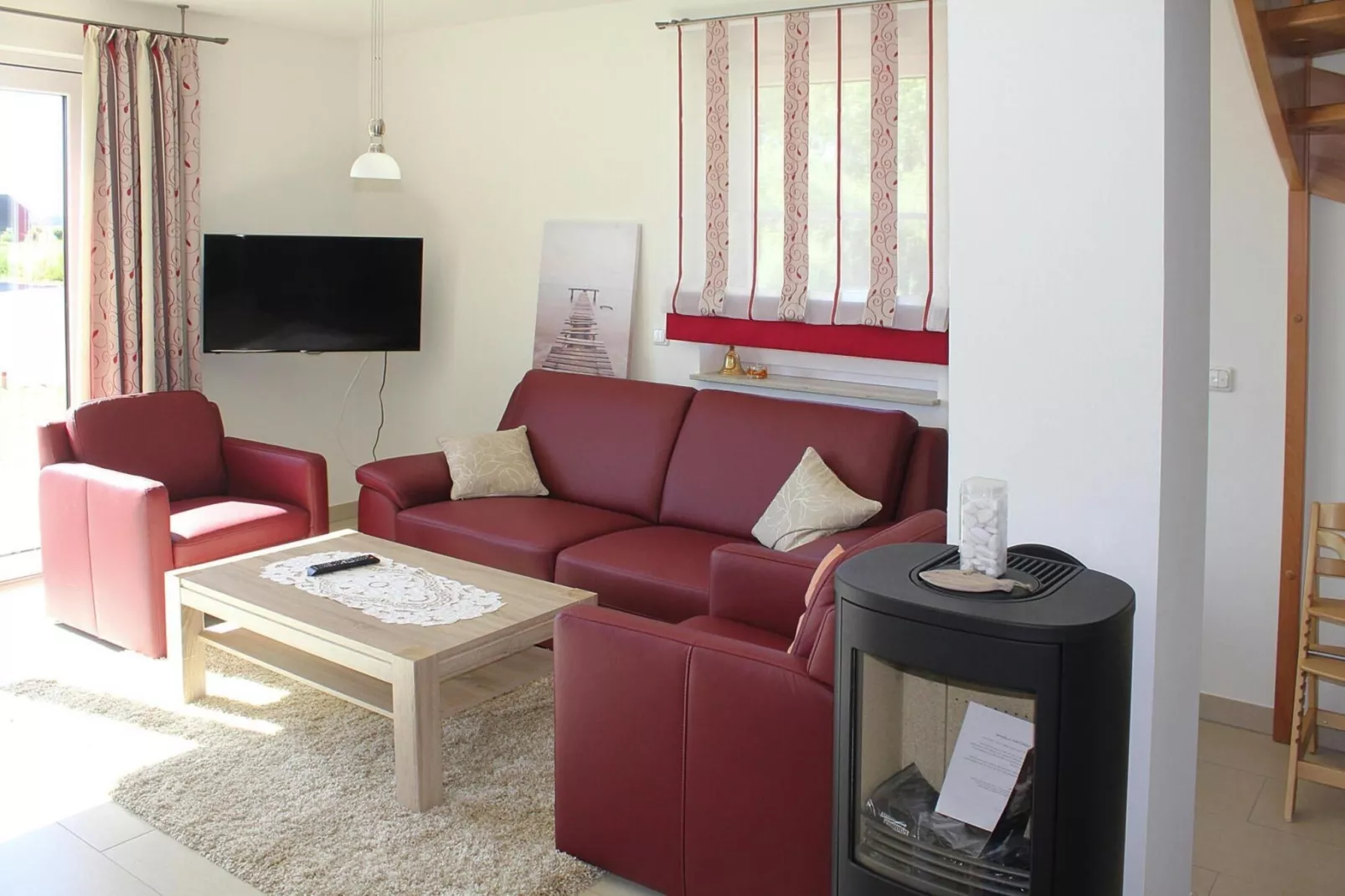 Ferienhaus Poseidon Vieregge - Am Breetzer Bodden 14 A-Living room