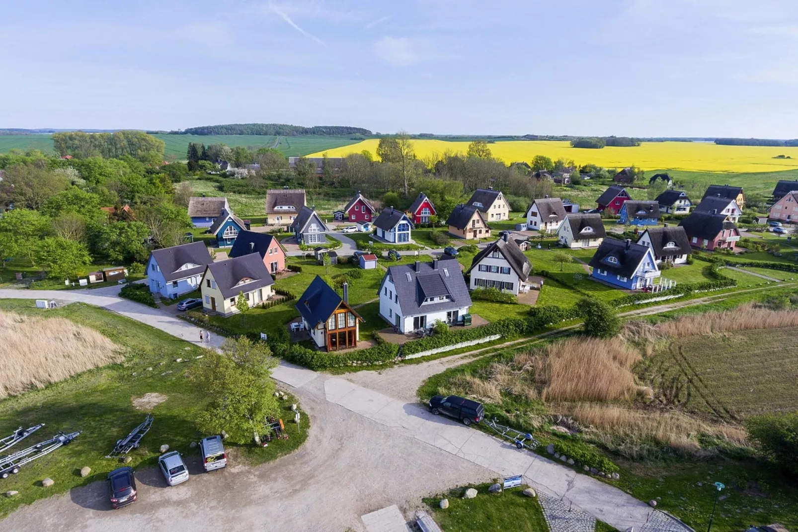Ferienhaus Poseidon Vieregge - Am Breetzer Bodden 14 A-View