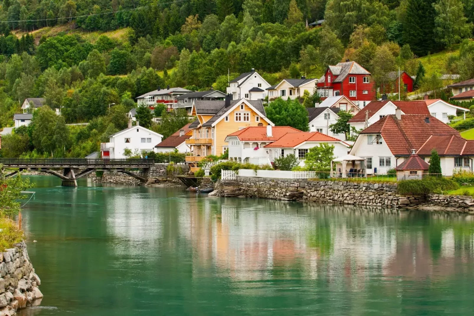Maison de vacances pour 7 a STRYN-By Traum-Vue sur l'eau
