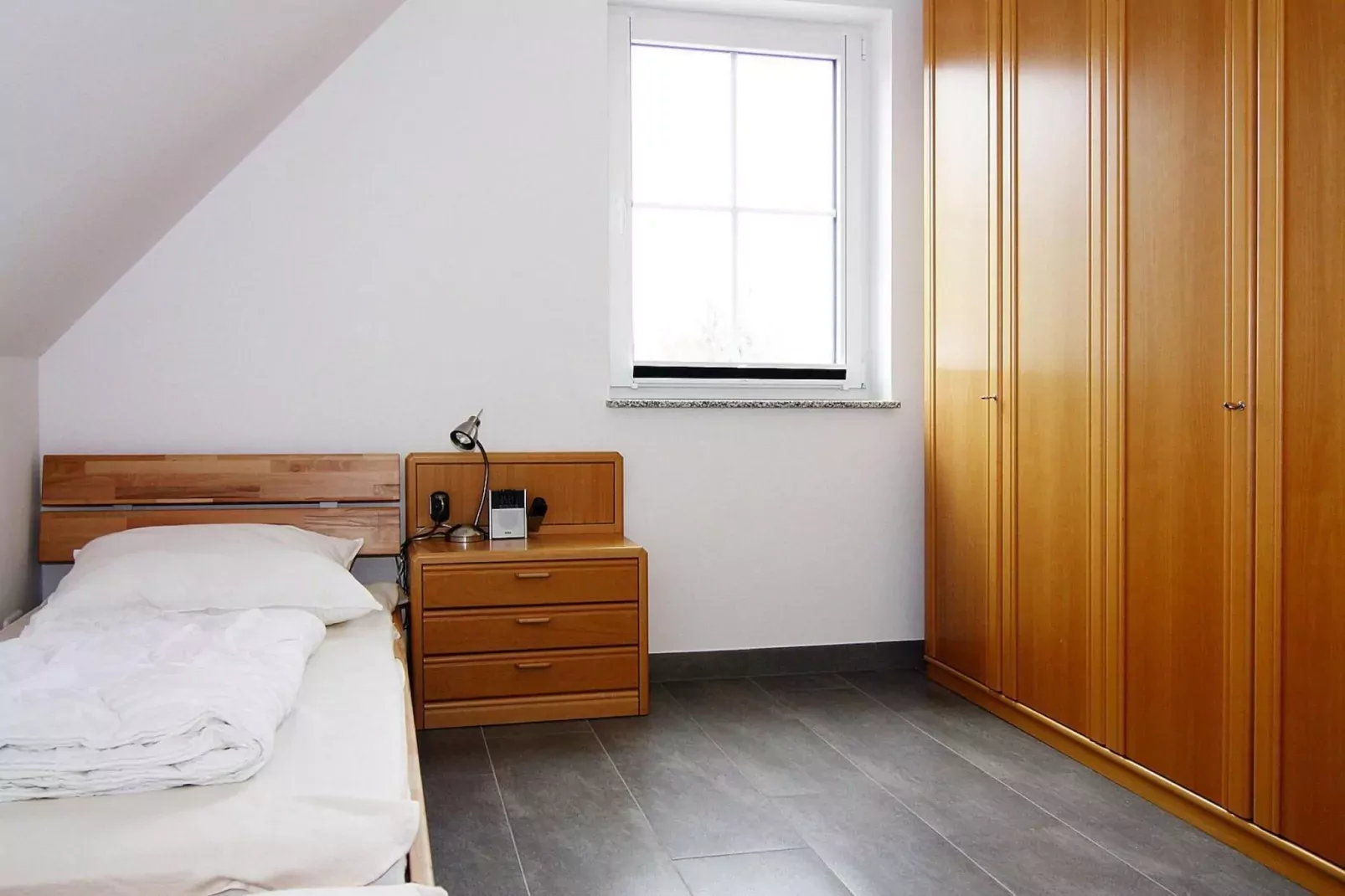 Ferienhaus Lotsenhaus Vieregge-Schlafzimmer