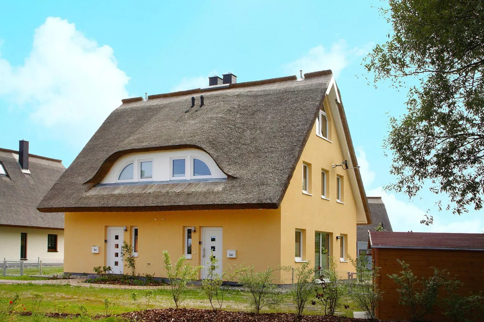 Doppelhaushälfte Sprotte Vieregge-Außenbereich Sommer