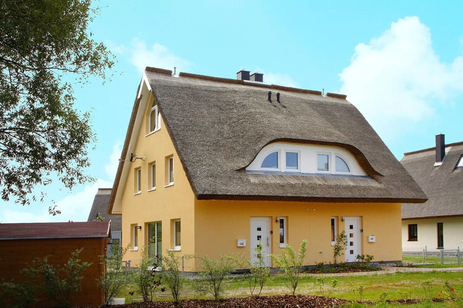 Doppelhaushälfte Sprotte Vieregge-Außenbereich Sommer