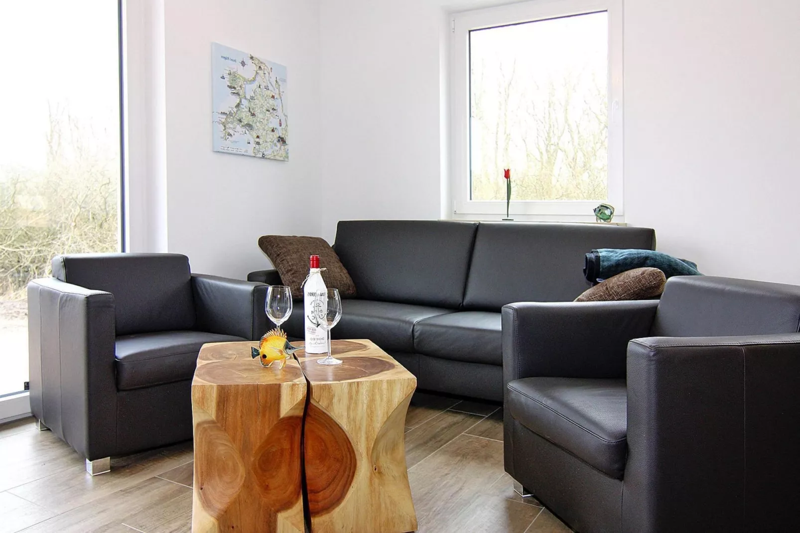 Doppelhaushälfte Sprotte Vieregge-Wohnzimmer