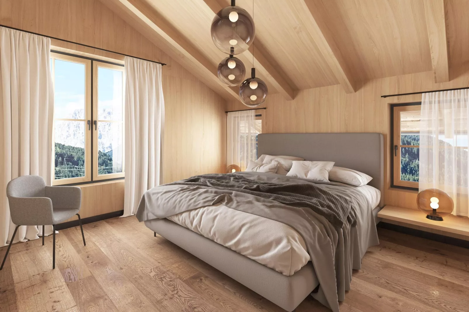 DEIN BICHLBACH Chalet groß-Bedroom
