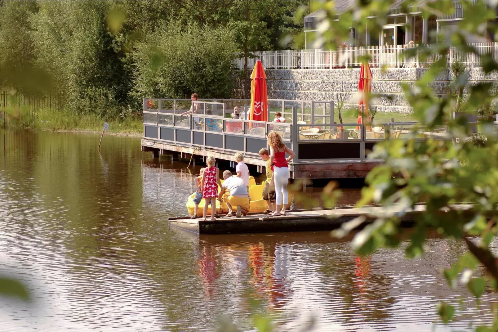 Bospark 't Wolfsven 8-Areas summer 1km