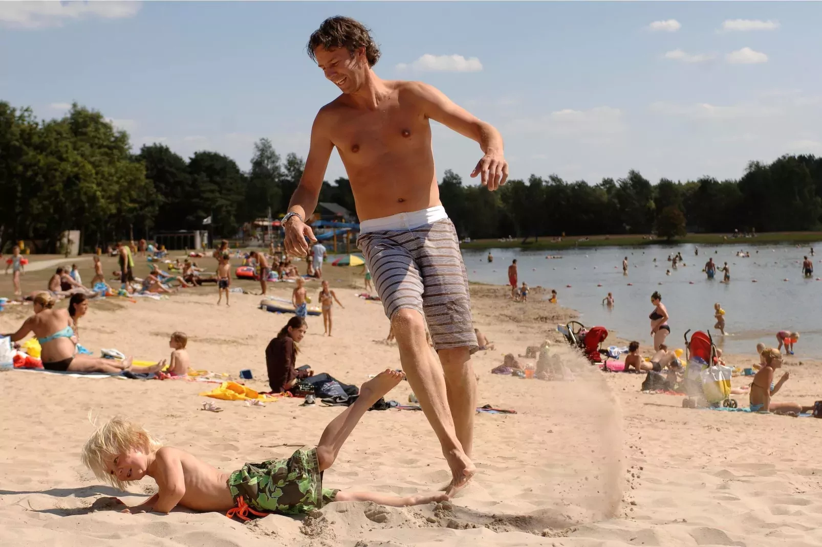 Bospark 't Wolfsven 8-Areas summer 1km