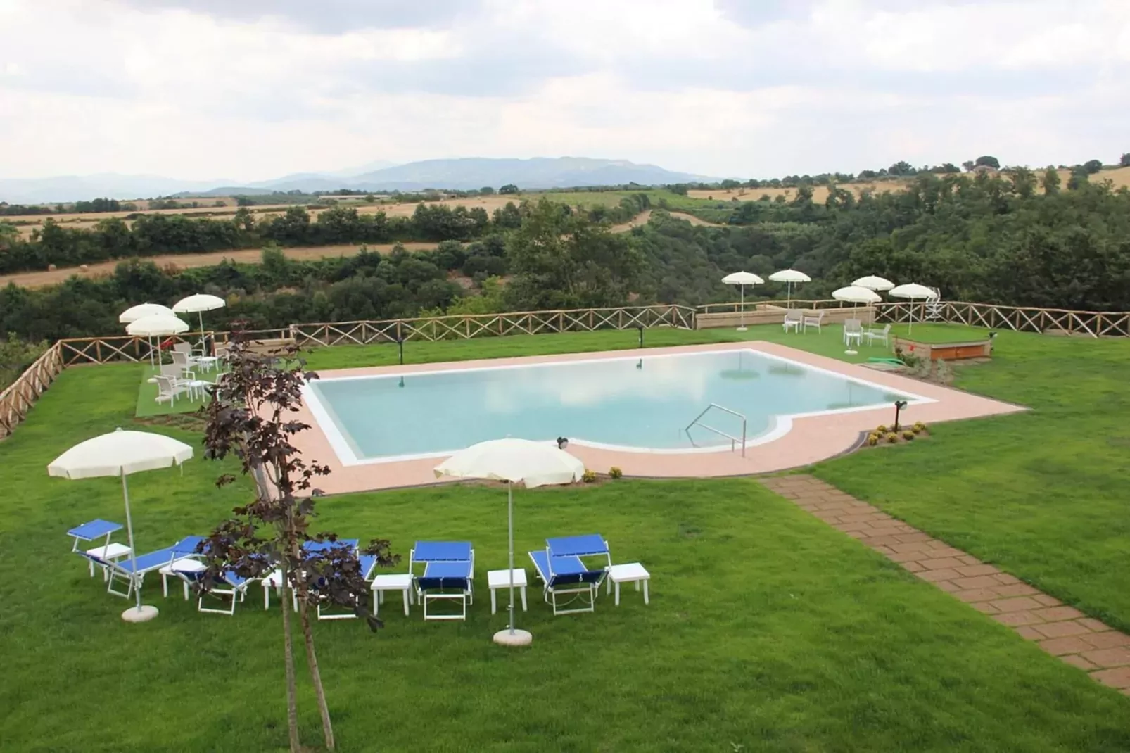 Perugino - Bilo 4 Montefalco-Gebiete Sommer 1 km