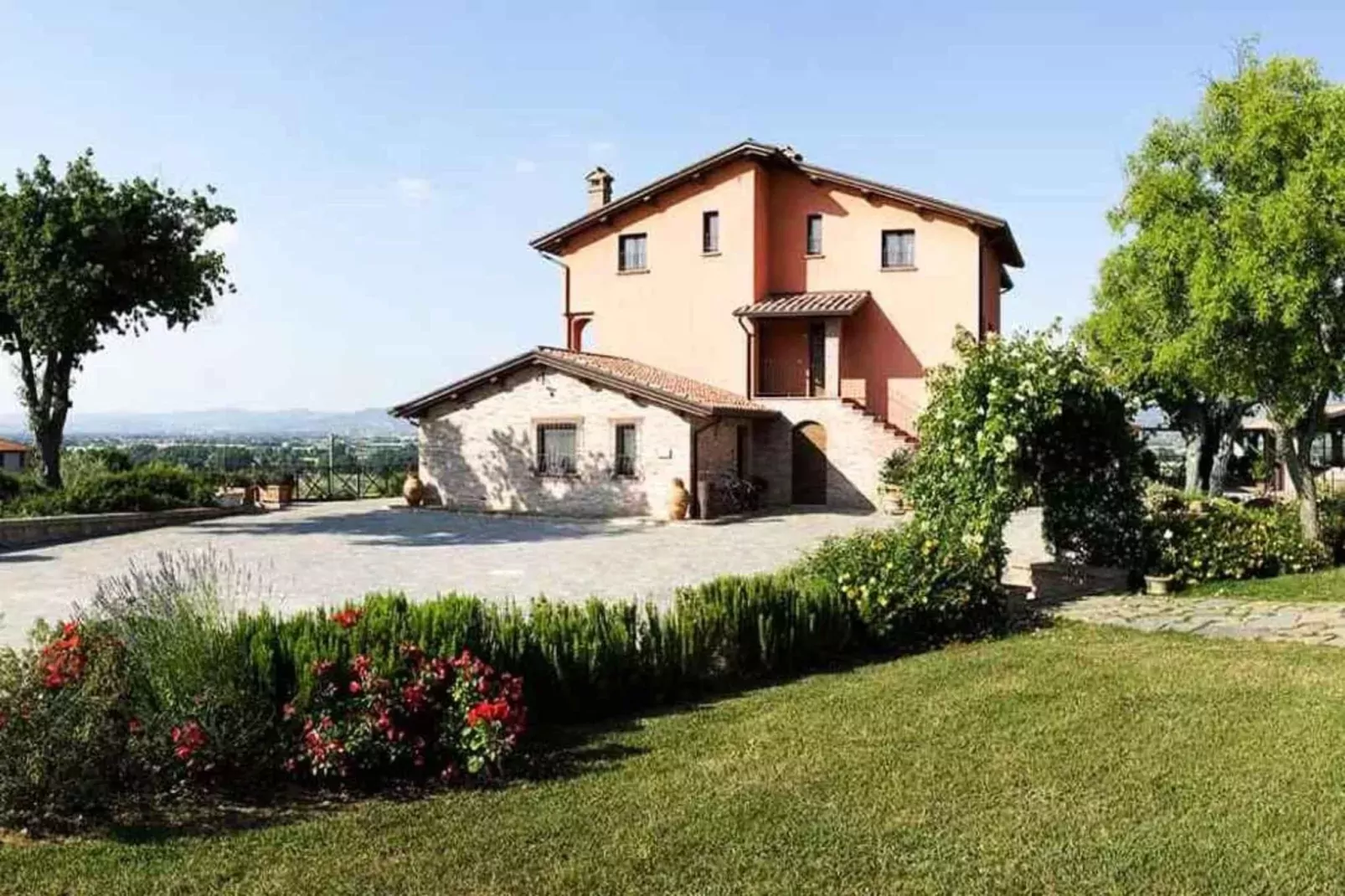 Perugino - Bilo 4 Montefalco-Gebiete Sommer 5 km