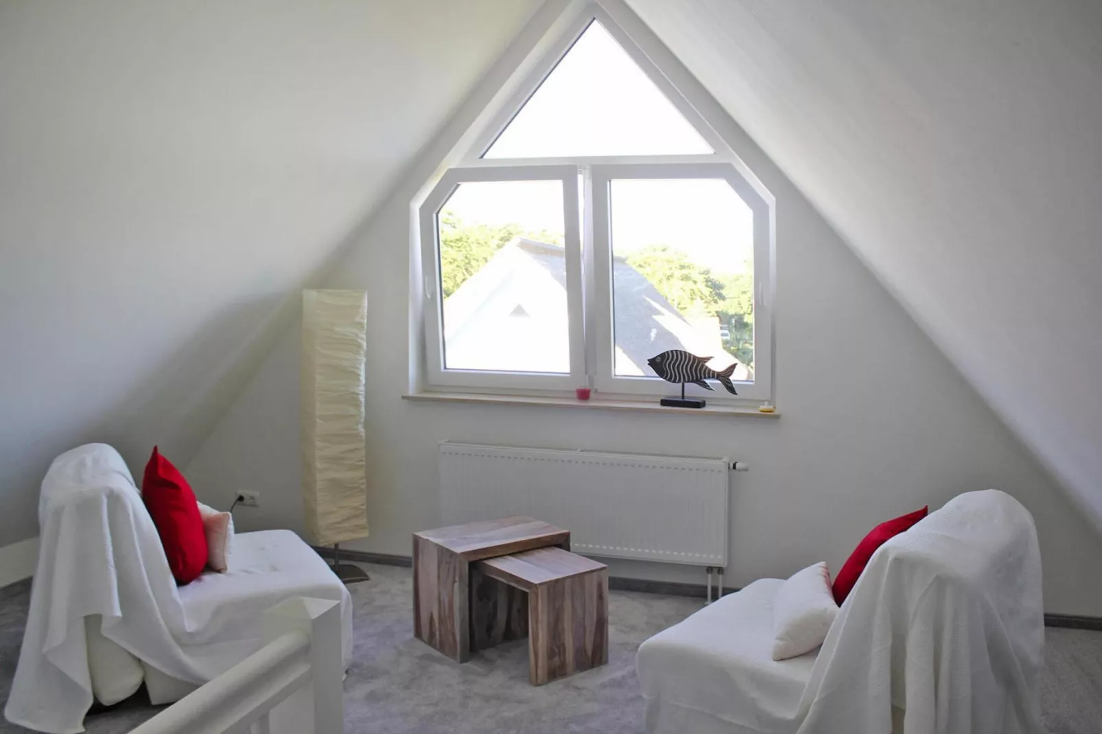 Doppelhaushälfte Breetzer Boddentraum Vieregge-Wohnzimmer
