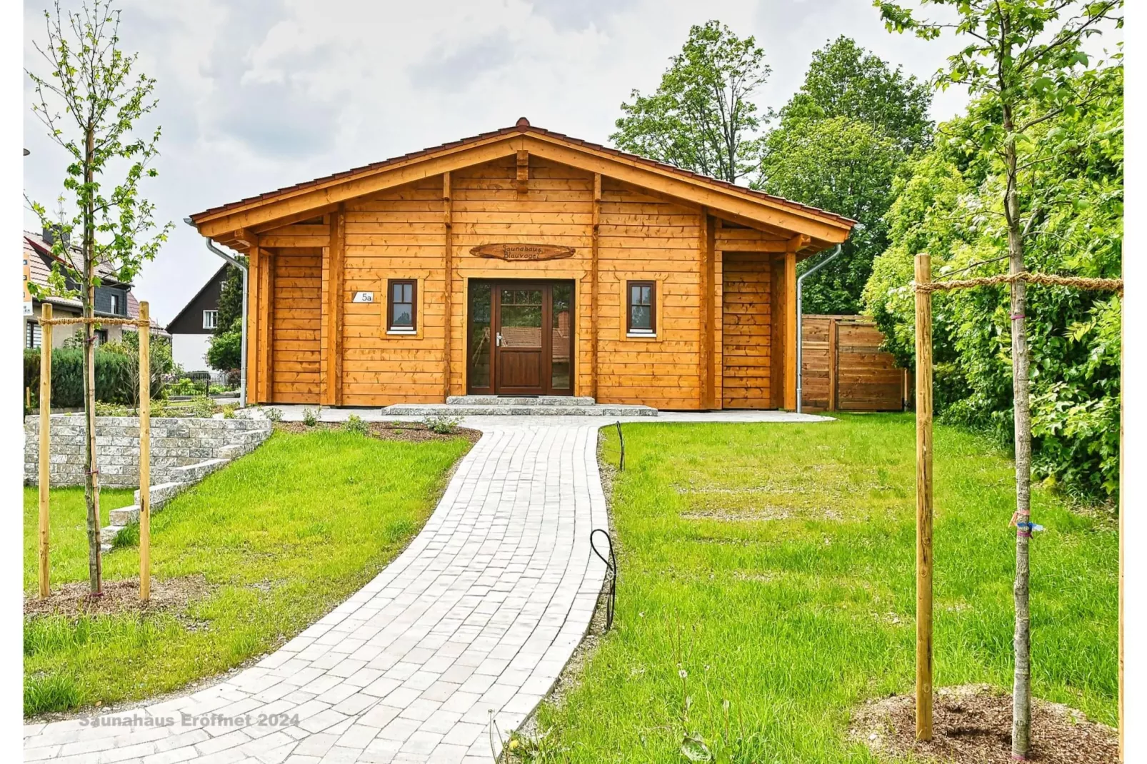 Ferienhaus in Hasselfelde - Haus 8 Blauvogel-View summer