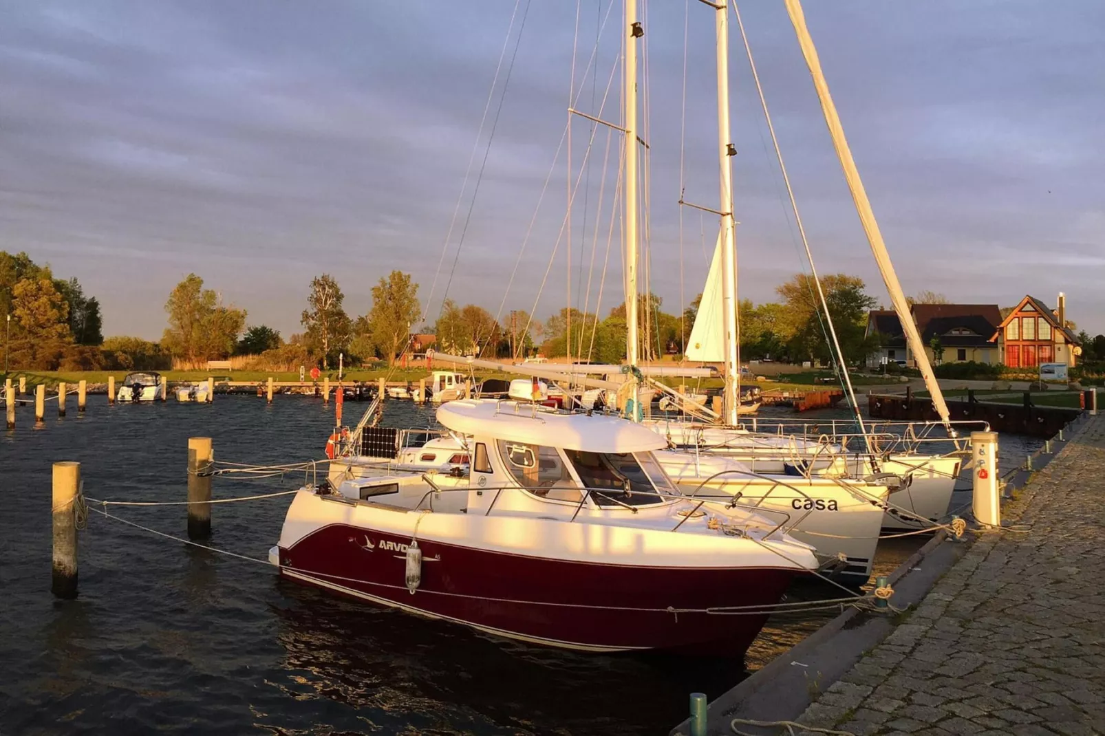 Doppelhaushälfte Breetzer Boddentraum Vieregge-Gebiete Sommer 1 km