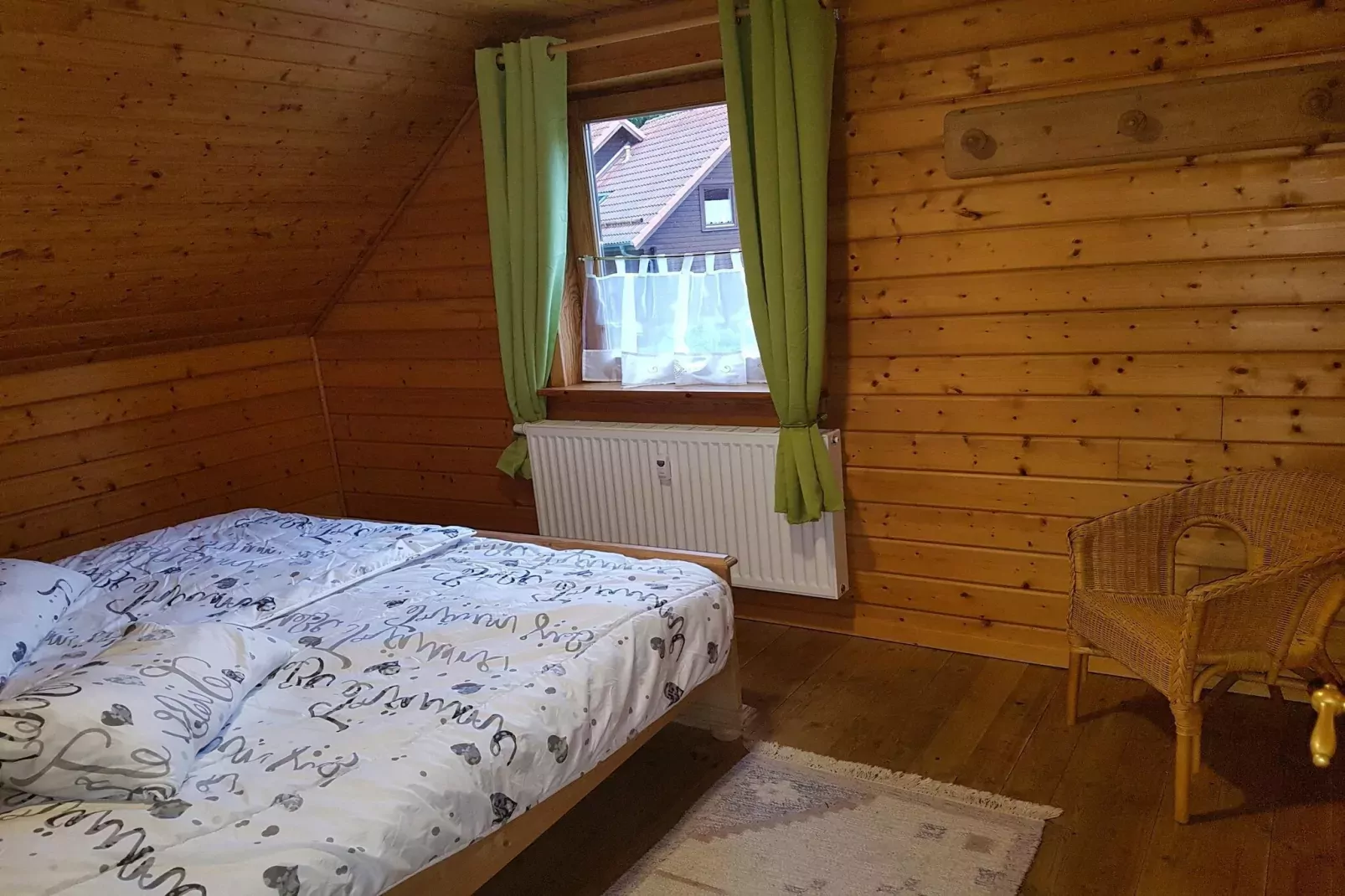 Ferienhaus in Hasselfelde - Haus 46 Blauvogel-Schlafzimmer