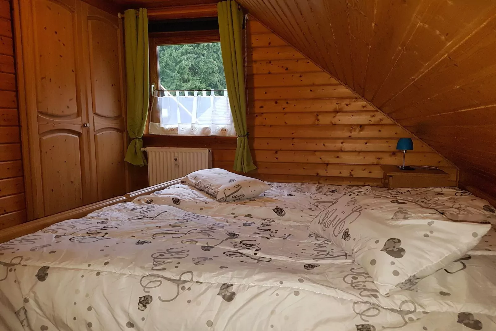 Ferienhaus in Hasselfelde - Haus 46 Blauvogel-Schlafzimmer