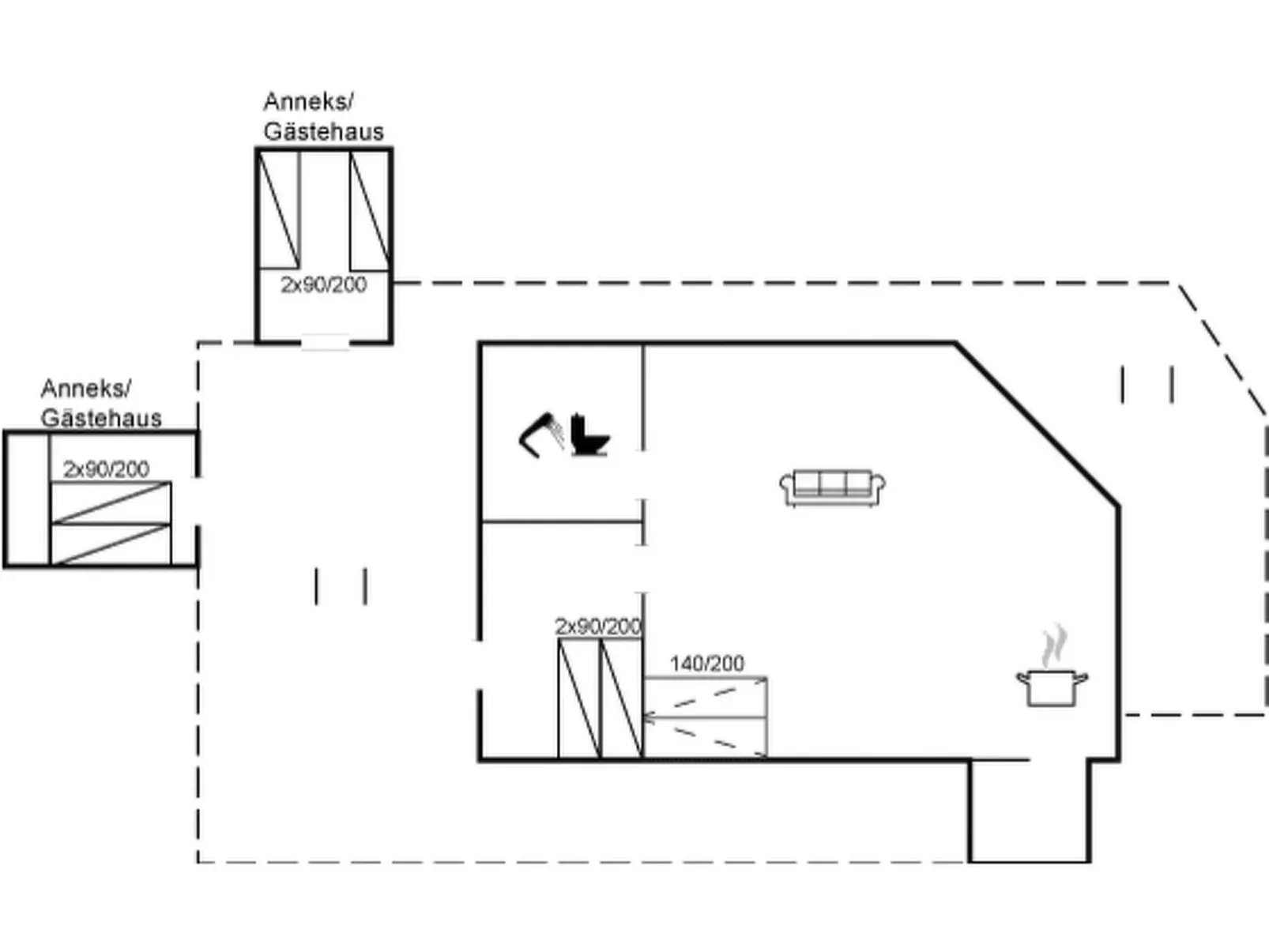 "Marlies" - 300m from the sea-Inside