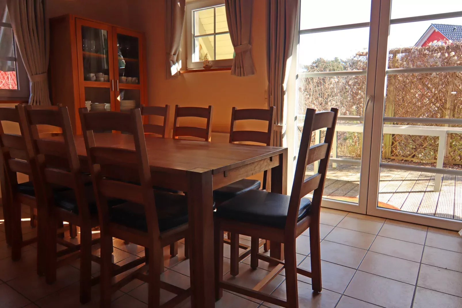 Dünenwaldhaus links Typ 1-Dining room