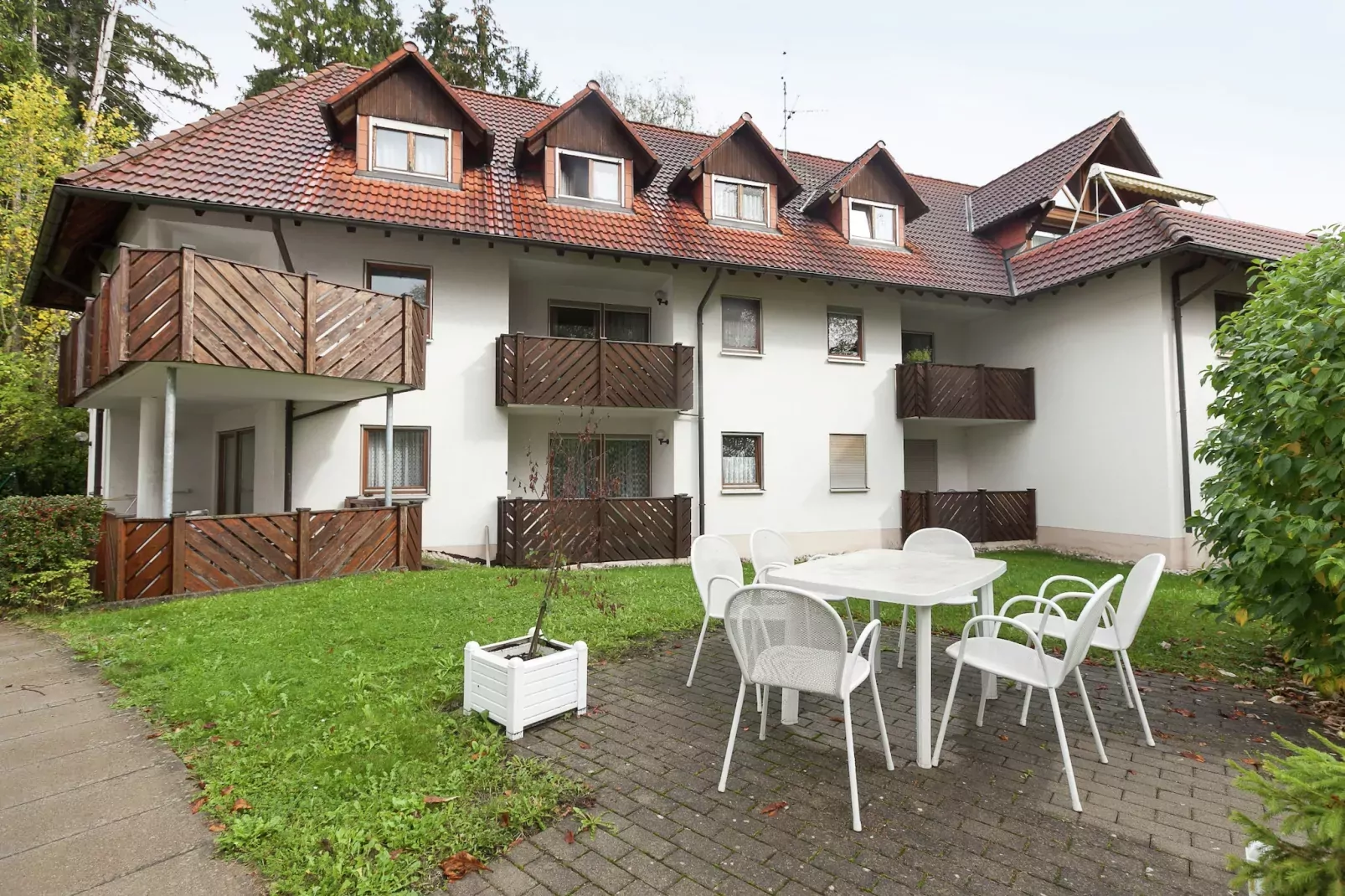 Park Blick-Terrasse/Balkon