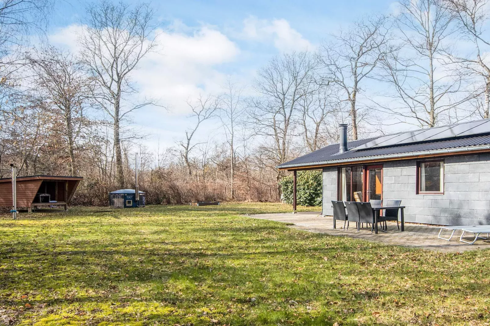 Holiday home in Glesborg with terrace-View