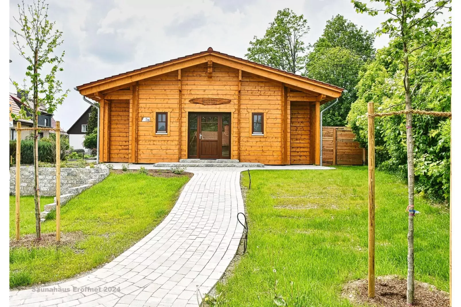 Ferienhaus in Hasselfelde - Haus 62 Blauvogel-View summer