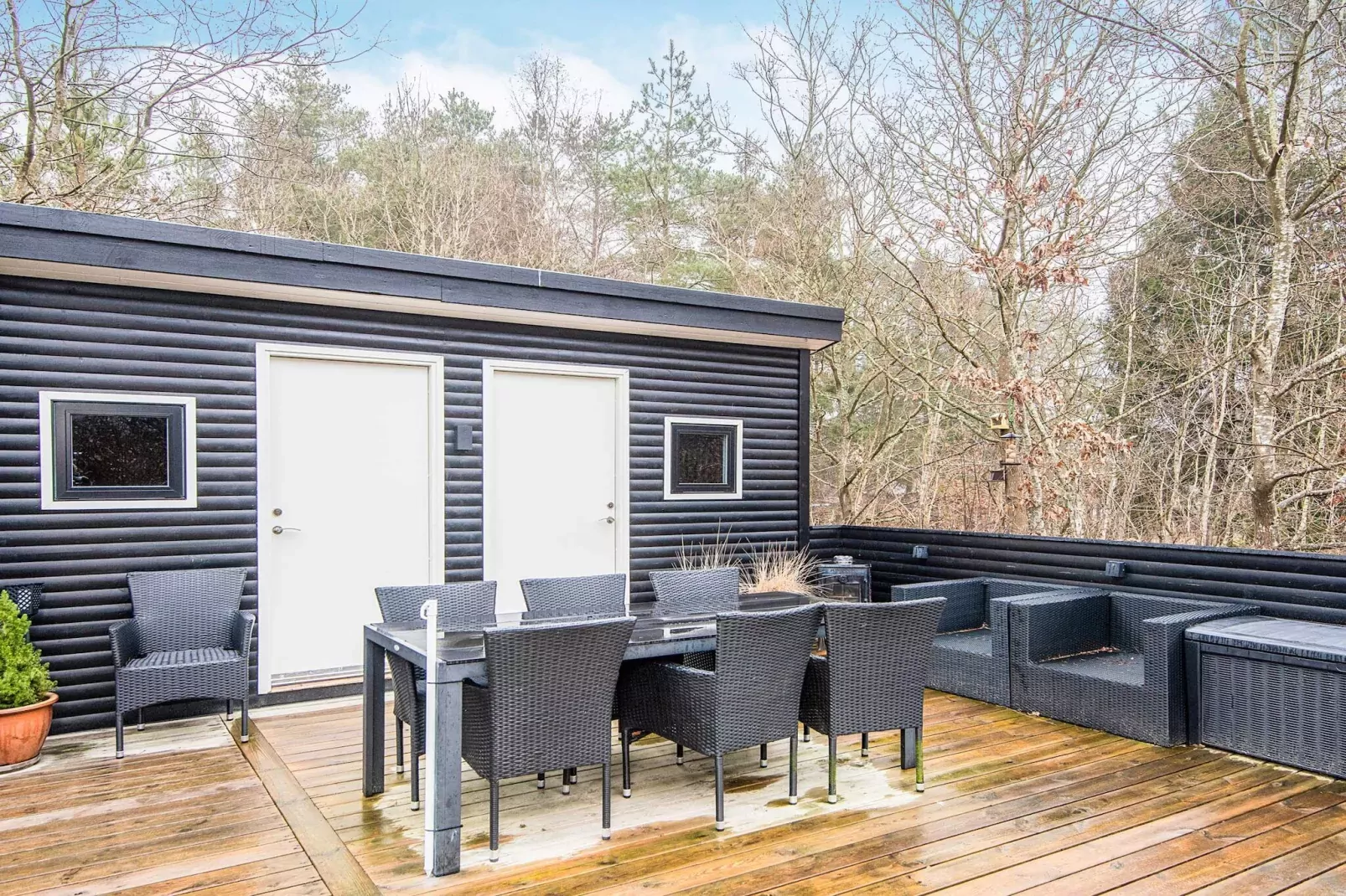 8 Personen Ferienhaus in Ebeltoft-By Traum-Aussicht