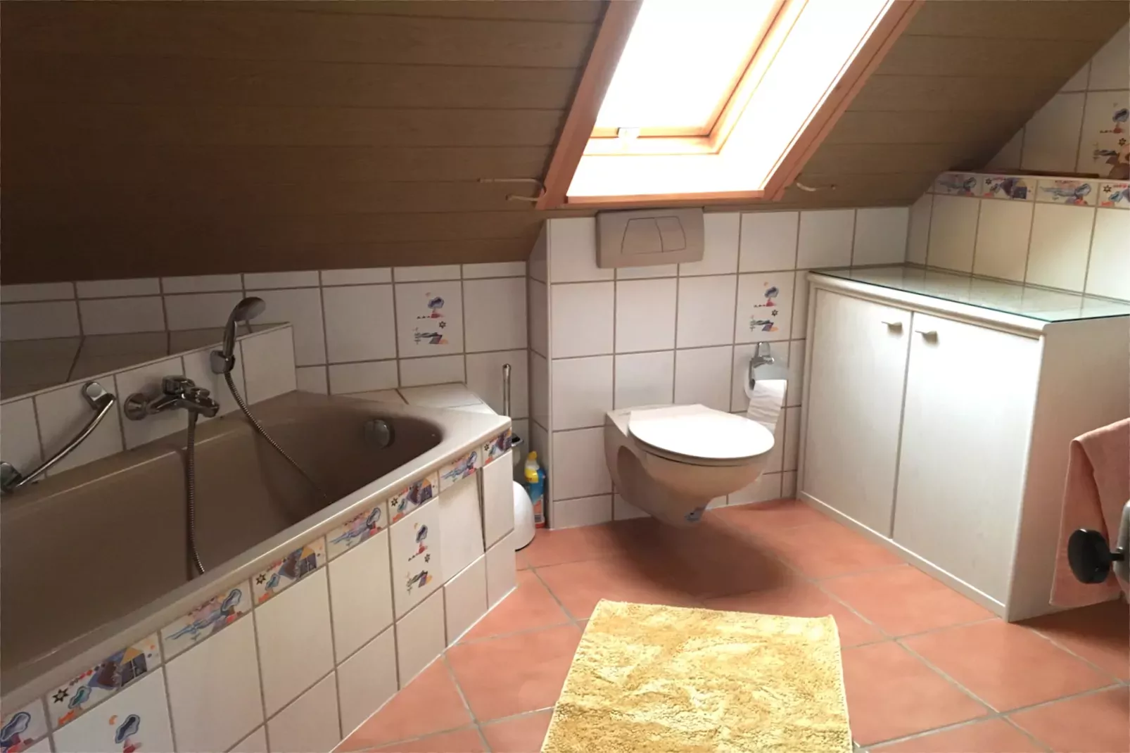 Schwarzwald-Badezimmer