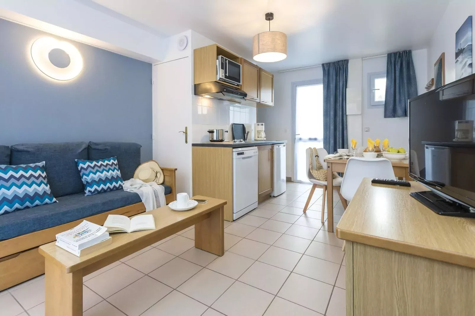 Résidences Les Bains 2-Wohnzimmer