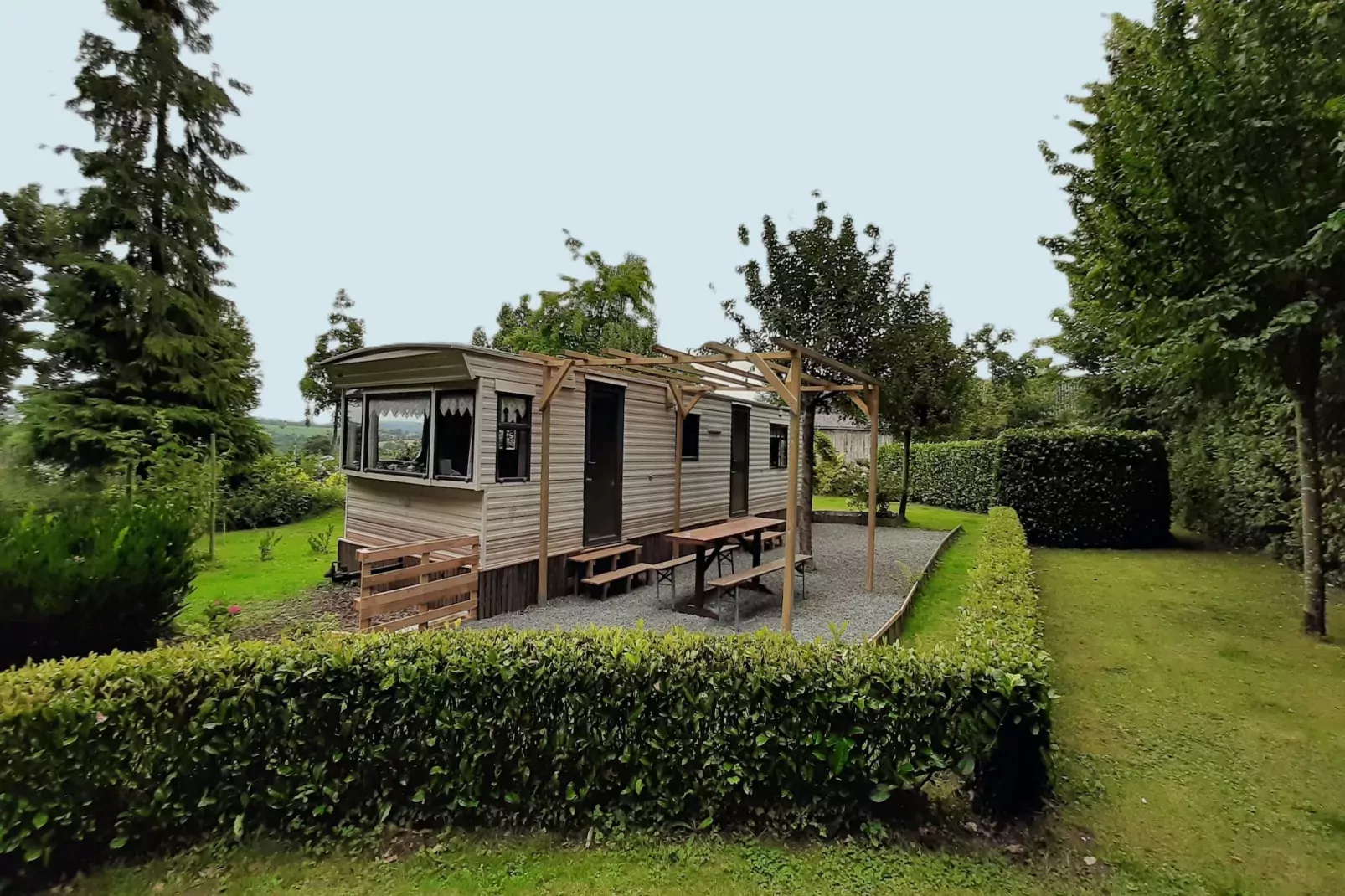 Mobil-home Grenterie-Exterior summer