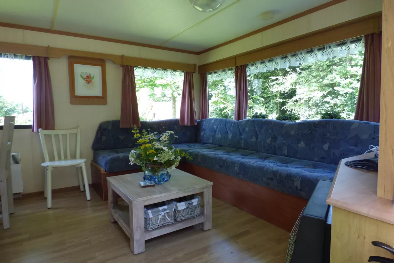 Mobil-home Grenterie-Living room