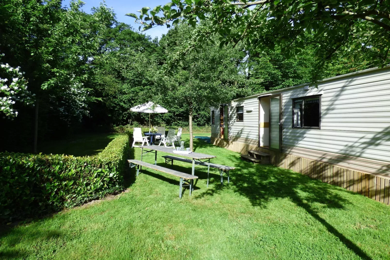 Mobil-home Grenterie-Gardens summer