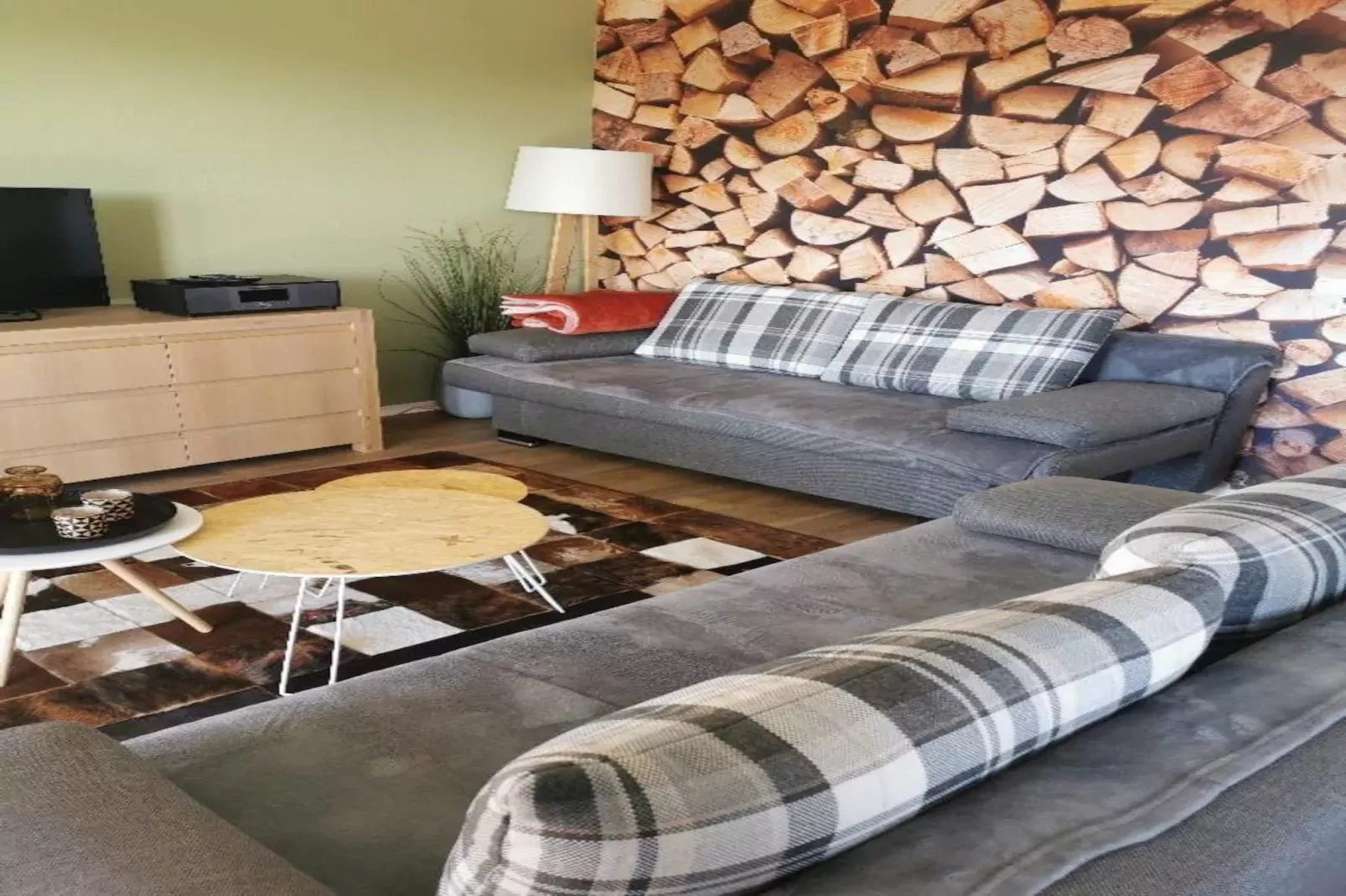 Apartment Am Postwiesen A-Wohnzimmer