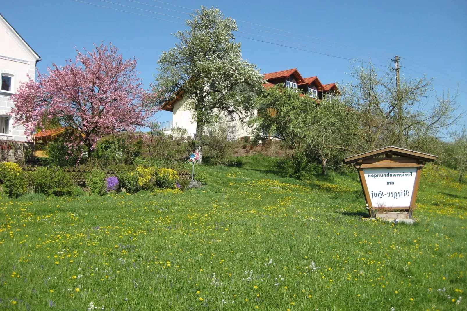 Am Ferienhof-Garten Sommer