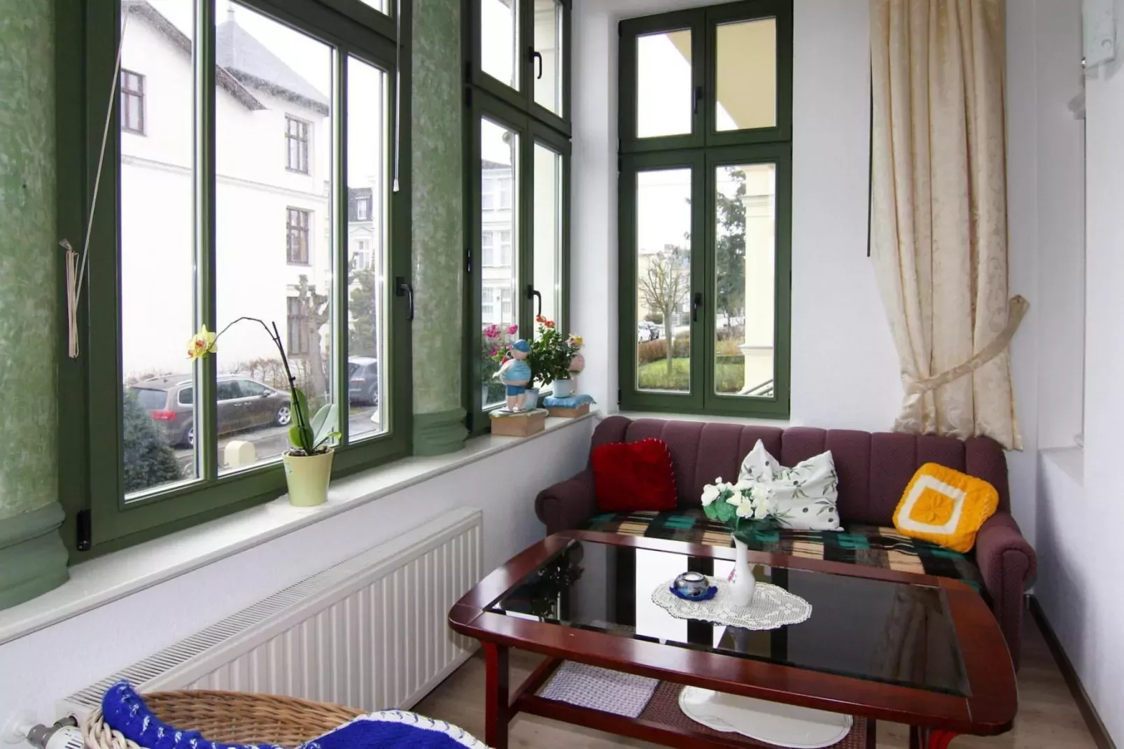 Ferienwohnung Morgenröte Ahlbeck-Living room