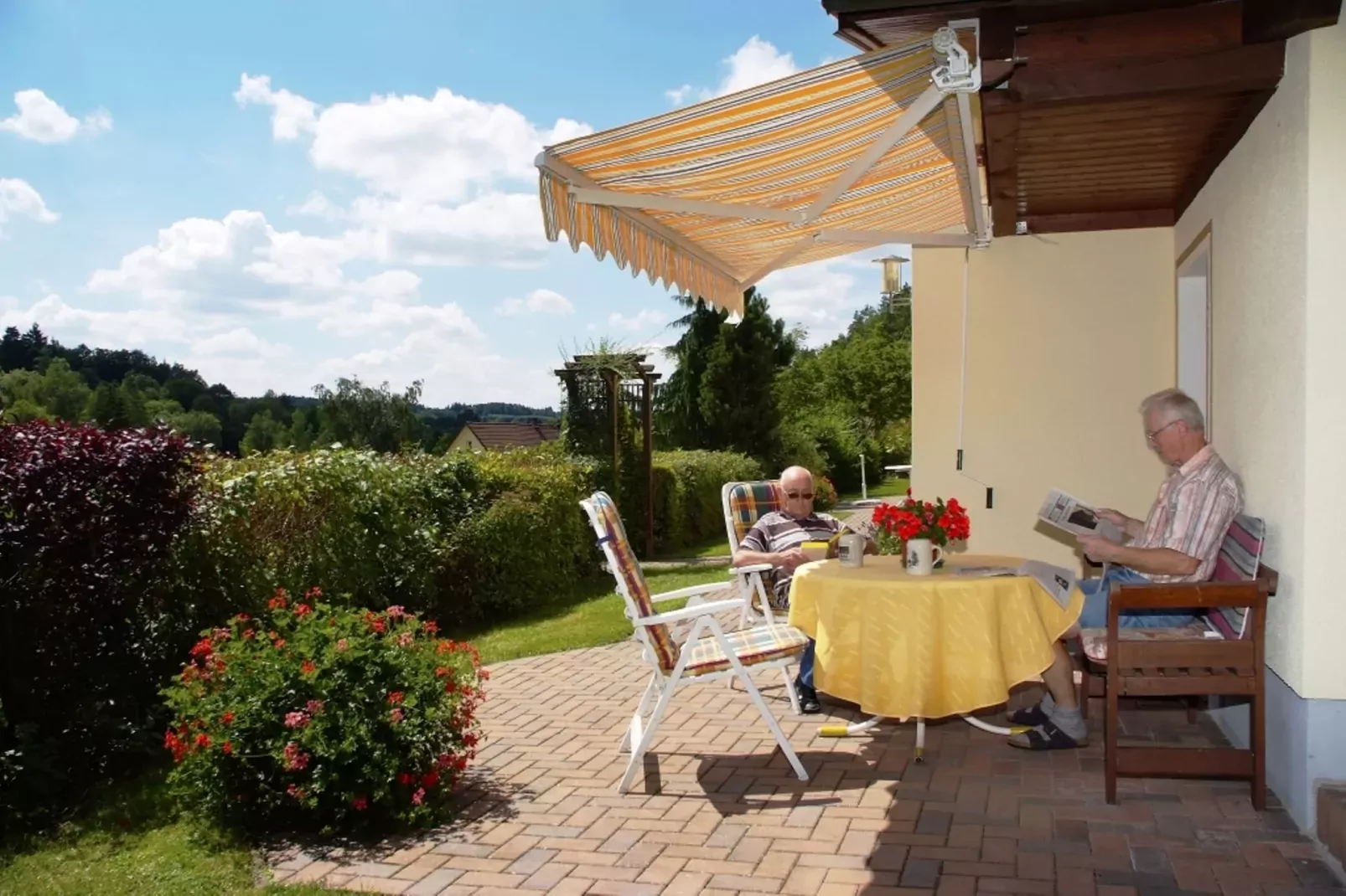 Fränkische Schweiz-Terrace balcony