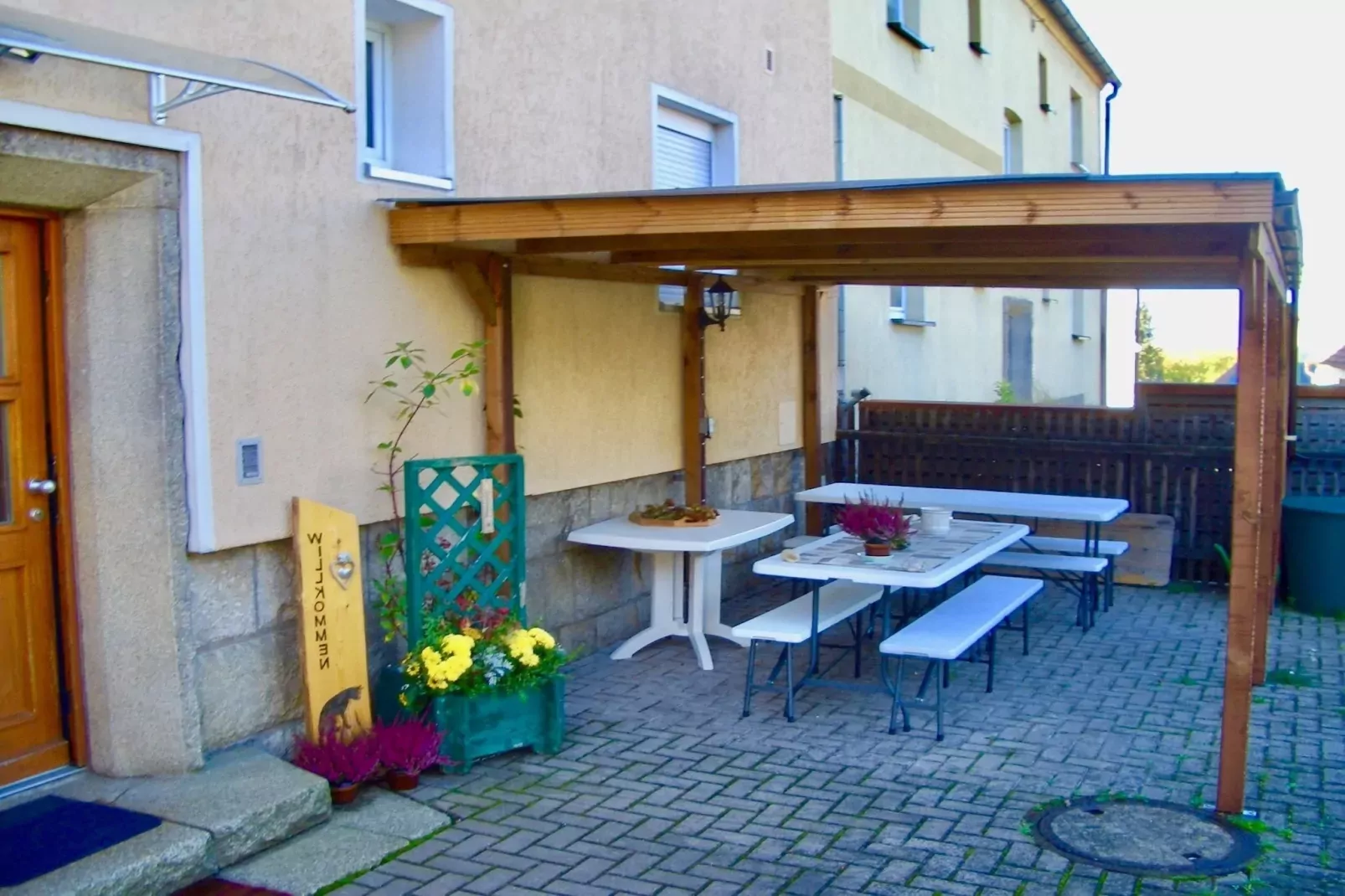 Ferienwohnung in Arzberg 1OG-Bedroom
