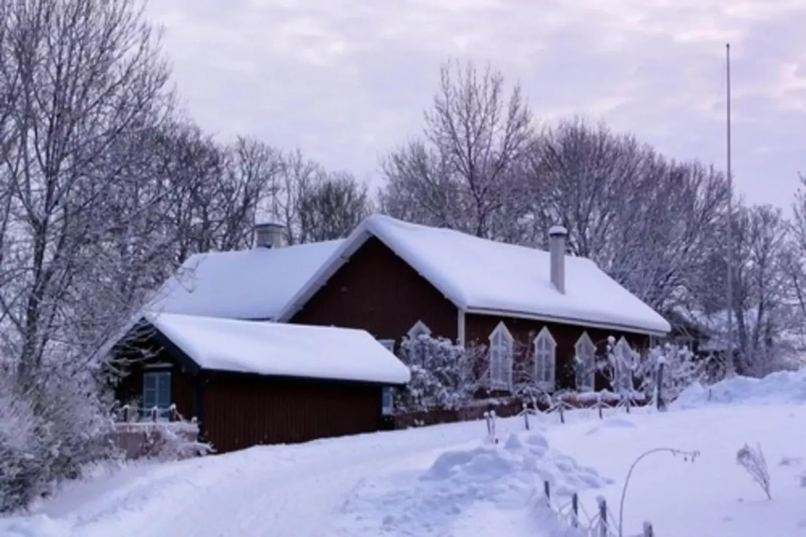 Haus Wasser-Area winter 5km