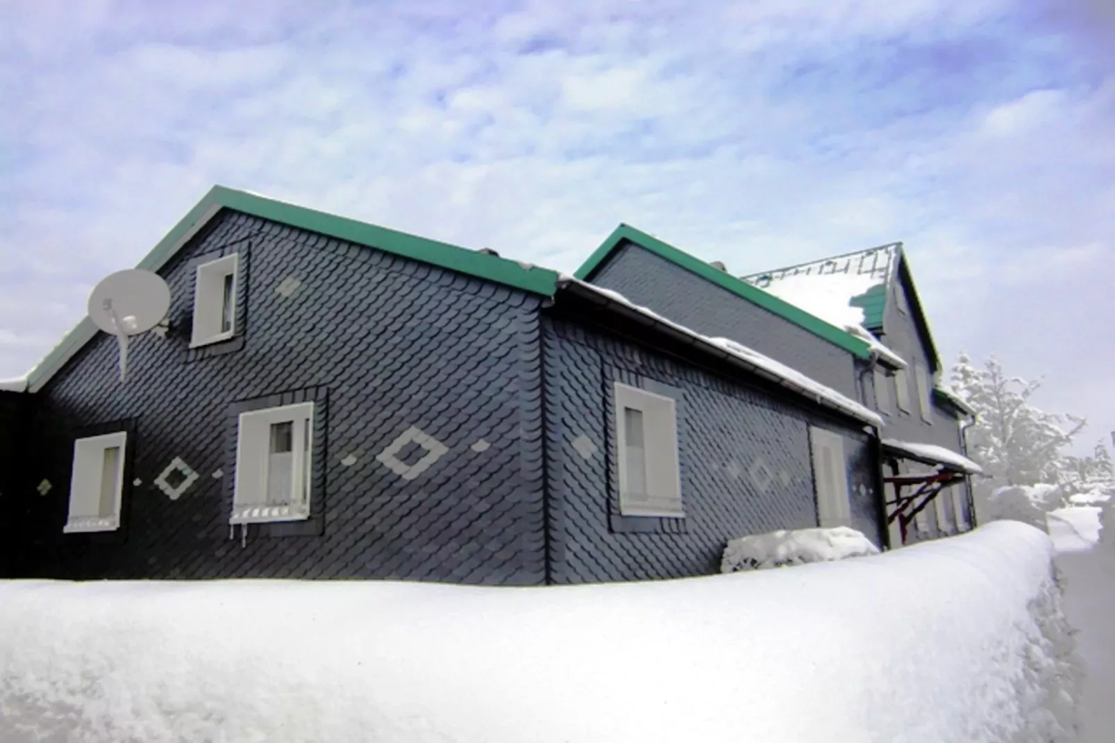 Ferienwohnung Ilona-Exterior winter