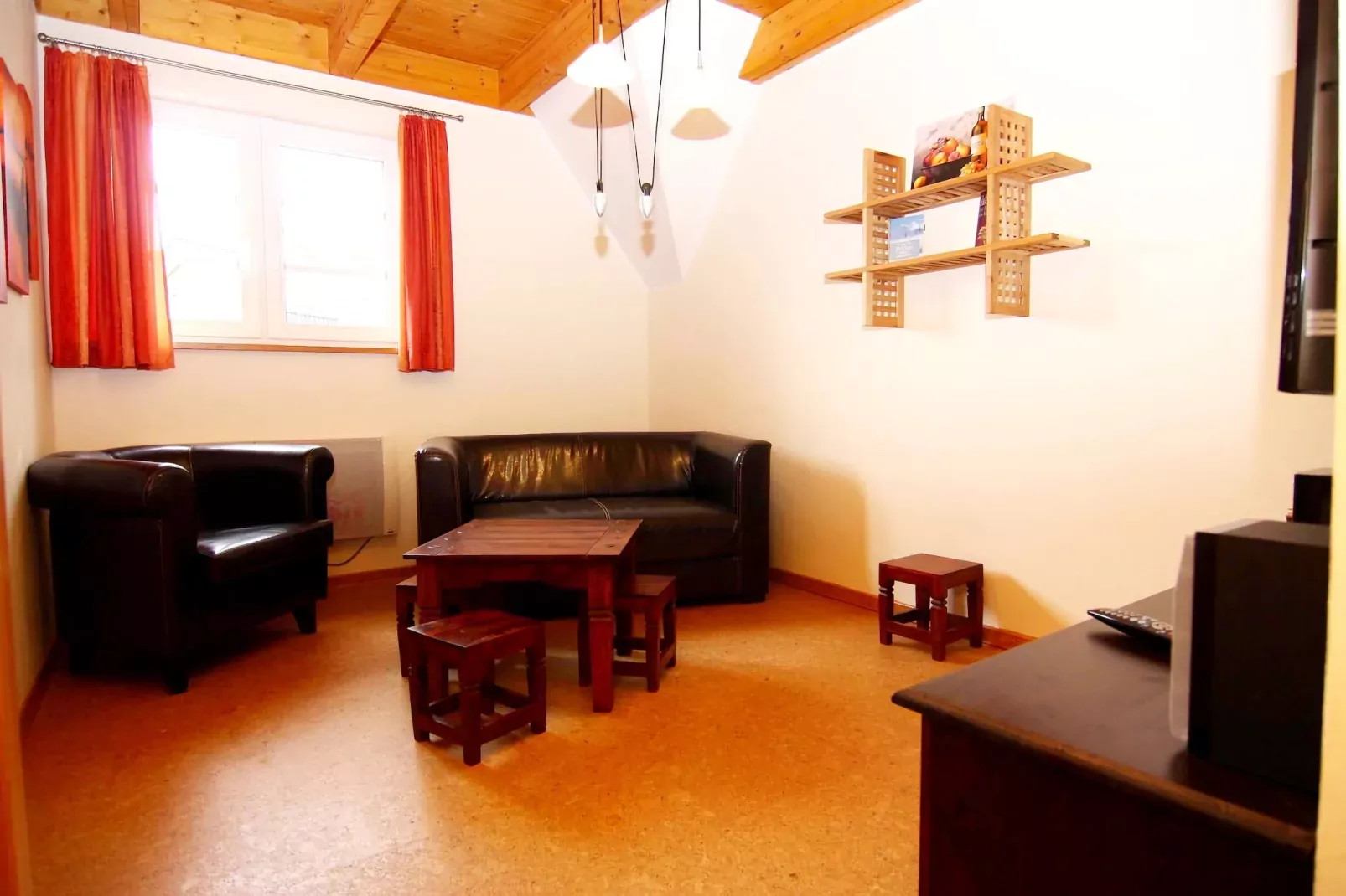 Dünenwaldhaus Mitte-Wohnzimmer