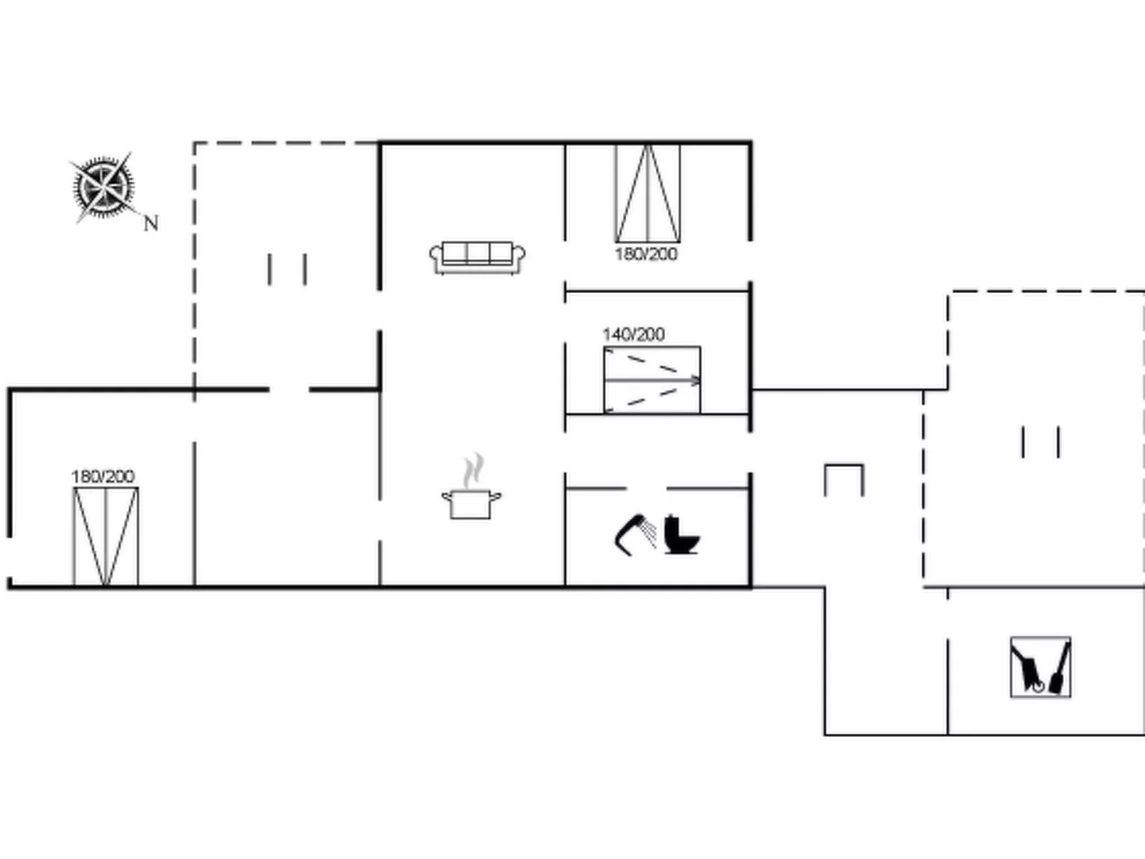 "Ancia" - 600m from the sea-Inside
