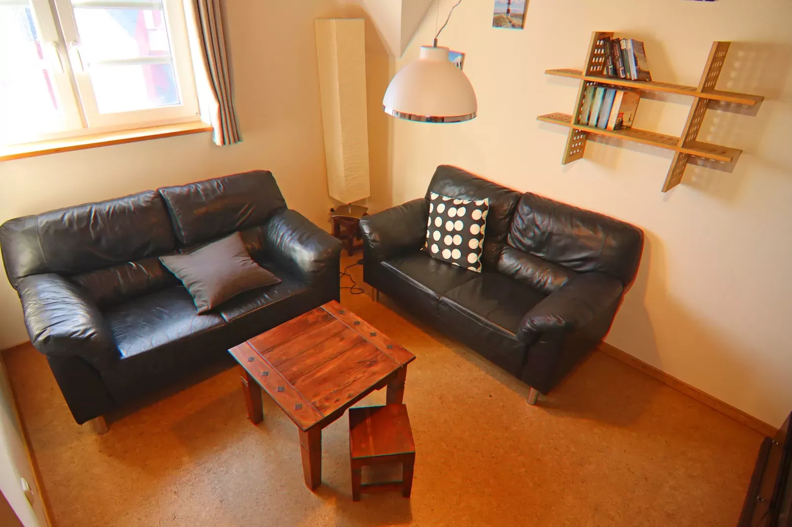 Dünenwaldhaus Mitte-Wohnzimmer