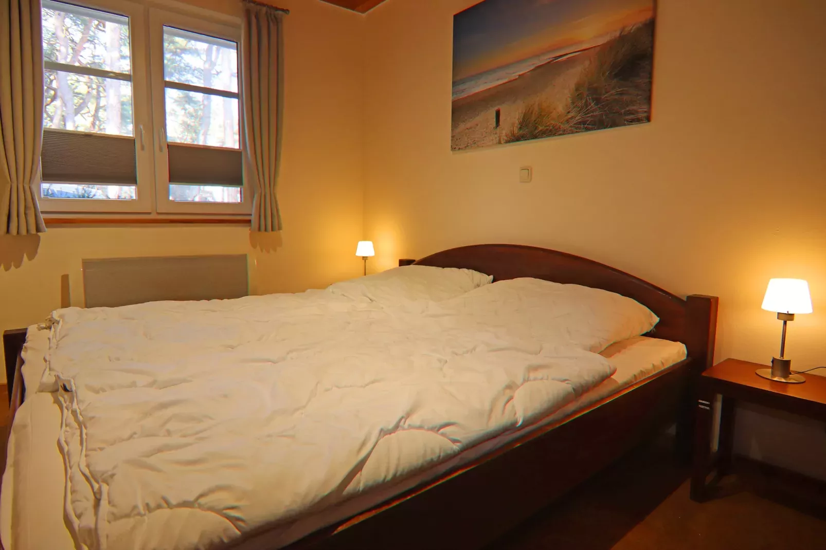 Dünenwaldhaus Mitte-Schlafzimmer